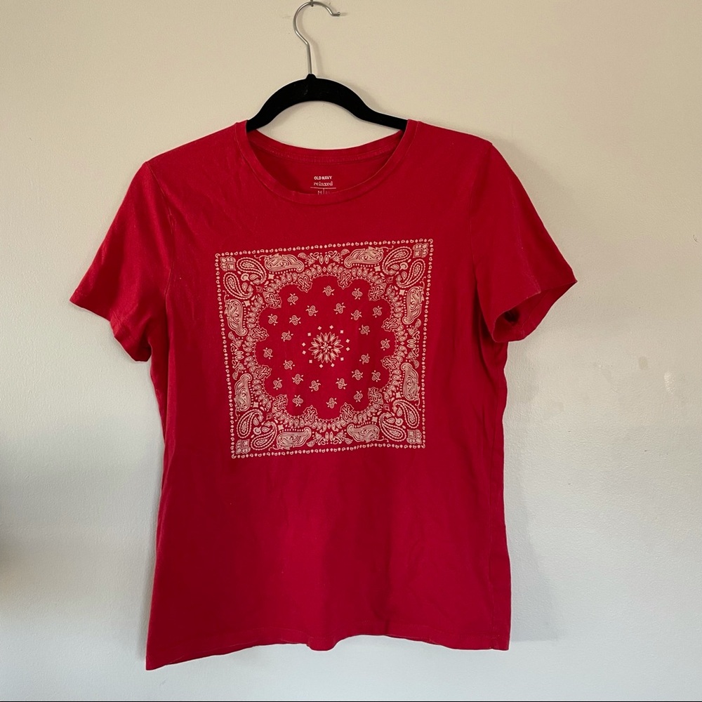 Red Graphic Tee